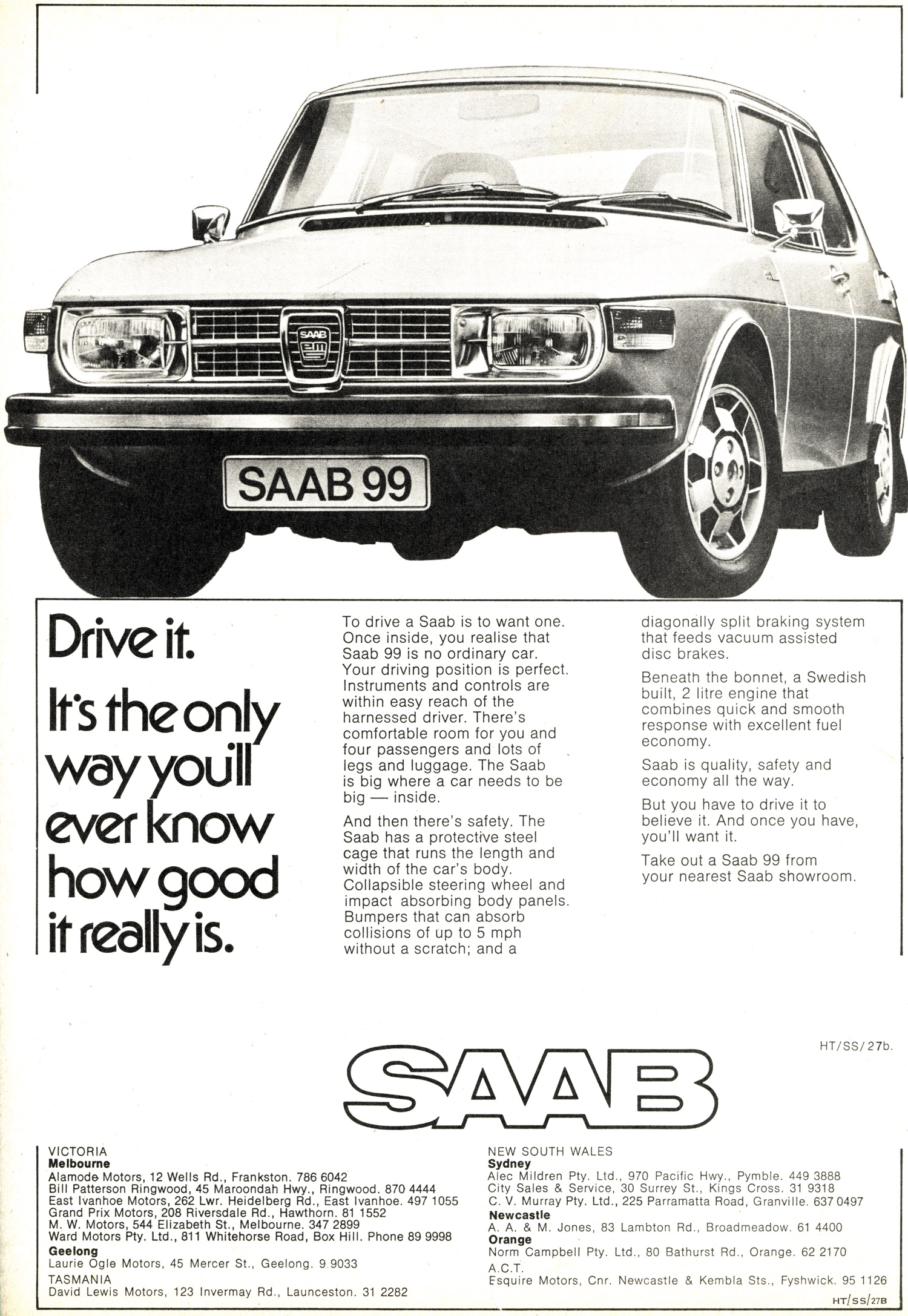 1974 SAAB 99
